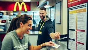 proceso aplicación, atendente autoservicio, empleo McDonald's, autoservicio